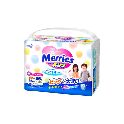 KAO Merries Pants Diaper XXL Size 26pc - OCEANBUY.ca
