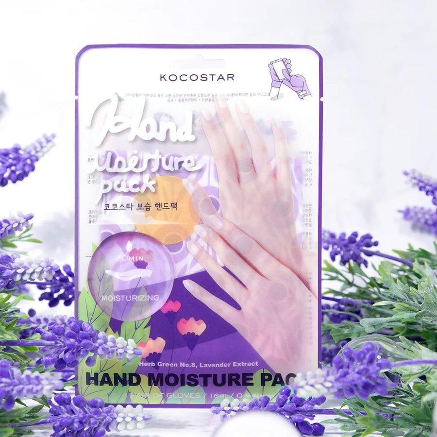 KOCOSTAR Hand Moisture Pack 1 Pair - Purple