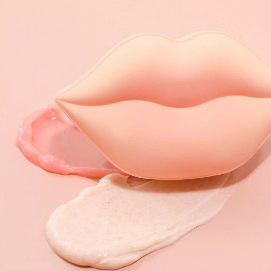 KOCOSTAR Peach Duoduo Lip Scrub & Lip Oil In Cream 43g