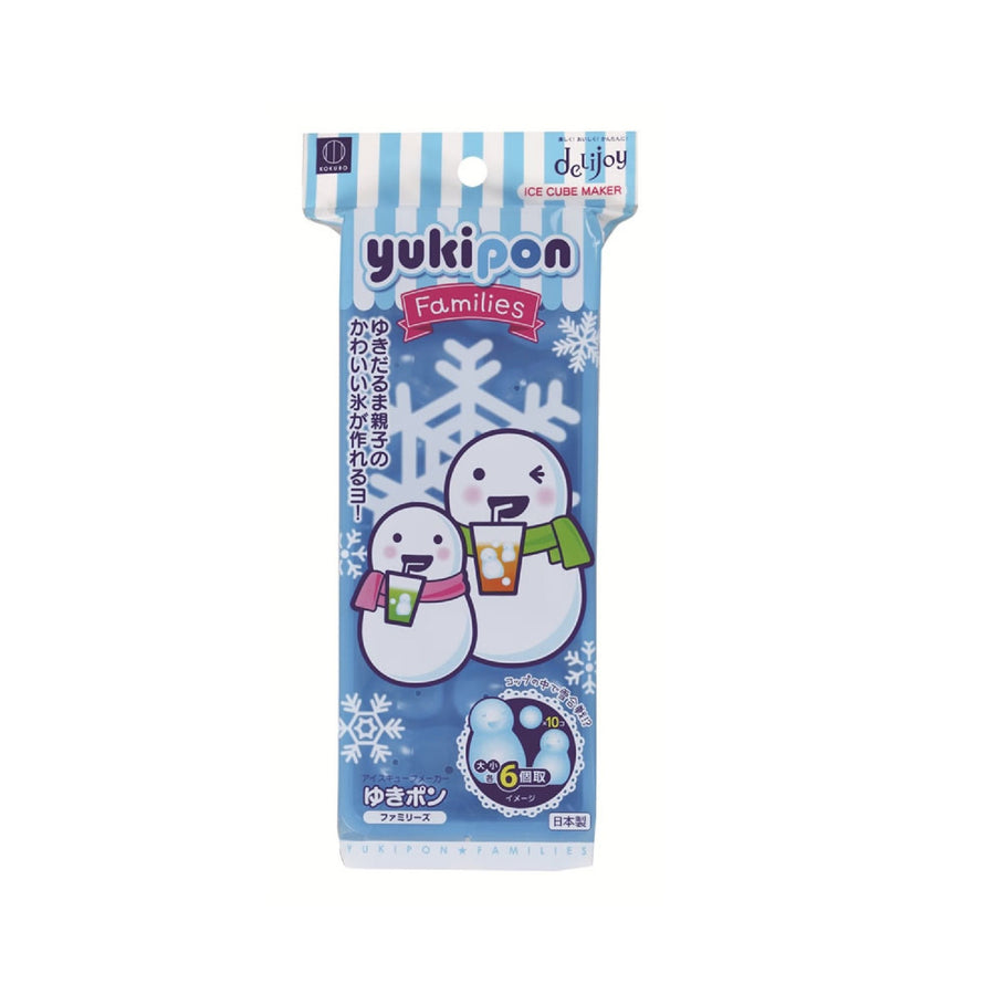 KOKUBO DELIJOY YUKIPON FAMILIES ICE CUBE MAKER 1PCHome & Garden