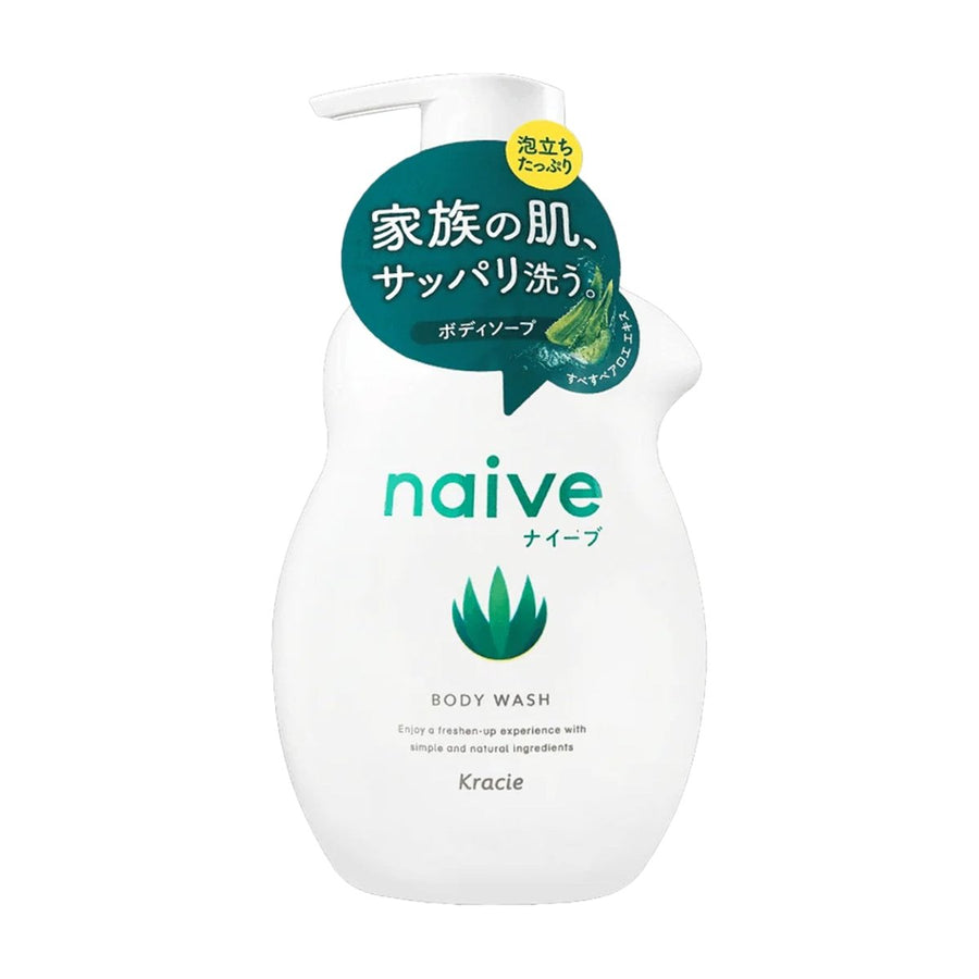 KRACIE Naive Body Wash 530ml - Aloe