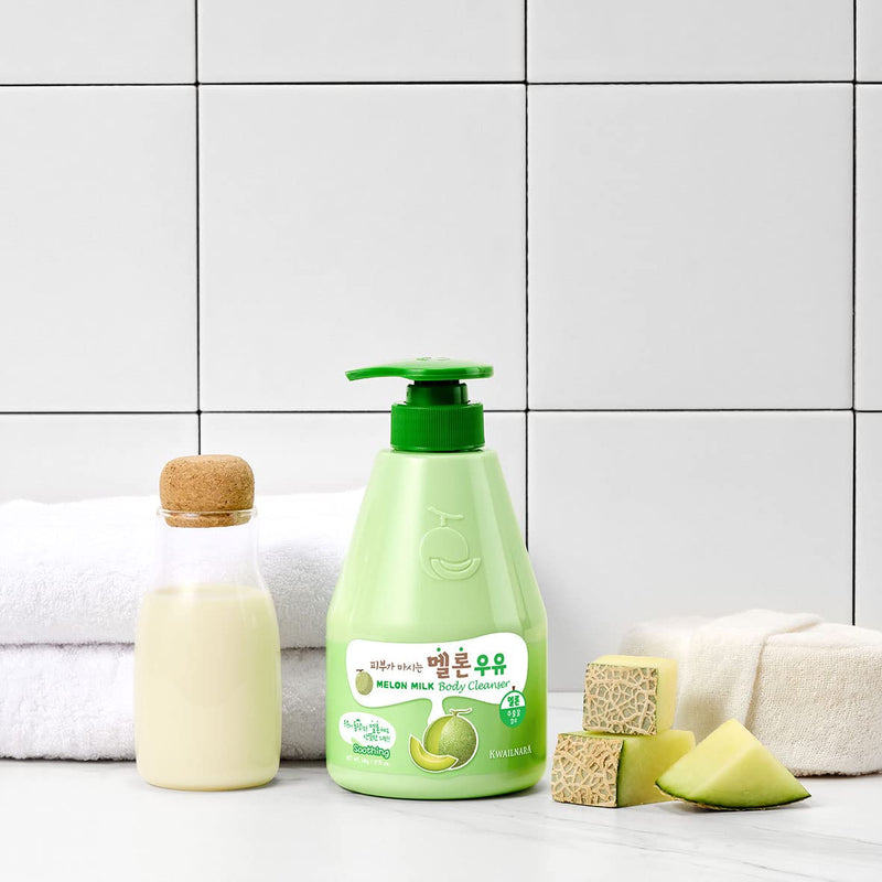 KWAILNARA Melon Milk Body Cleanser 560g - OCEANBUY.ca