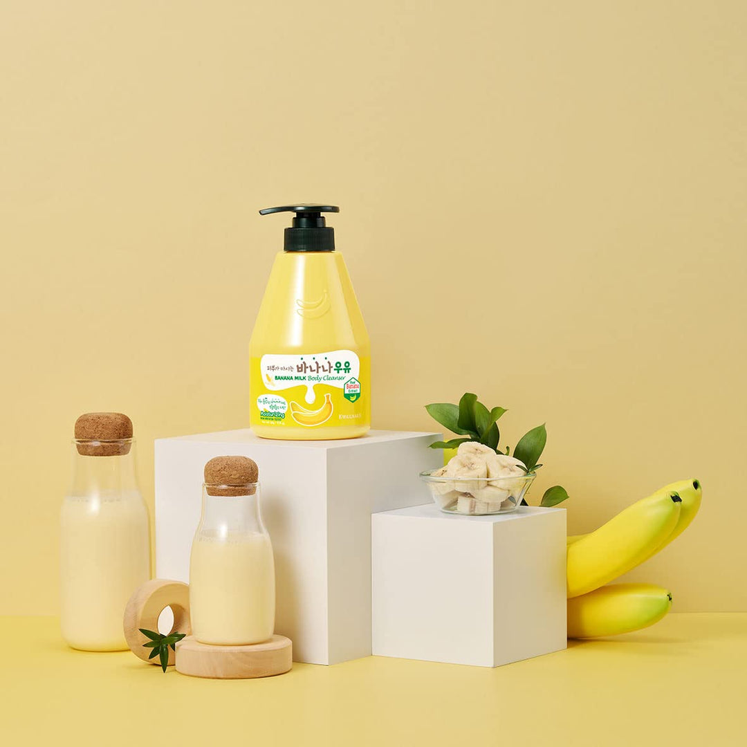 KWAILNARA Milk Body Cleanser 560g - Banana