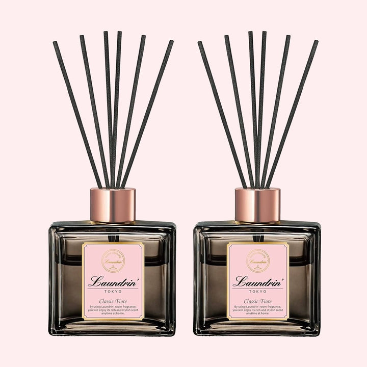 LAUNDRIN Room Diffuser 80ml - Classic Floral (2 PACK)