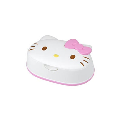 LEC SANRIO Hello Kitty Cartoon Wet Tissue case with wet tissues inside - Hello Kitty