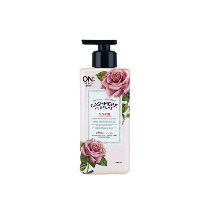 LG On The Body Cashmere Perfume Body Lotion 400ml- 3 Scents to choose