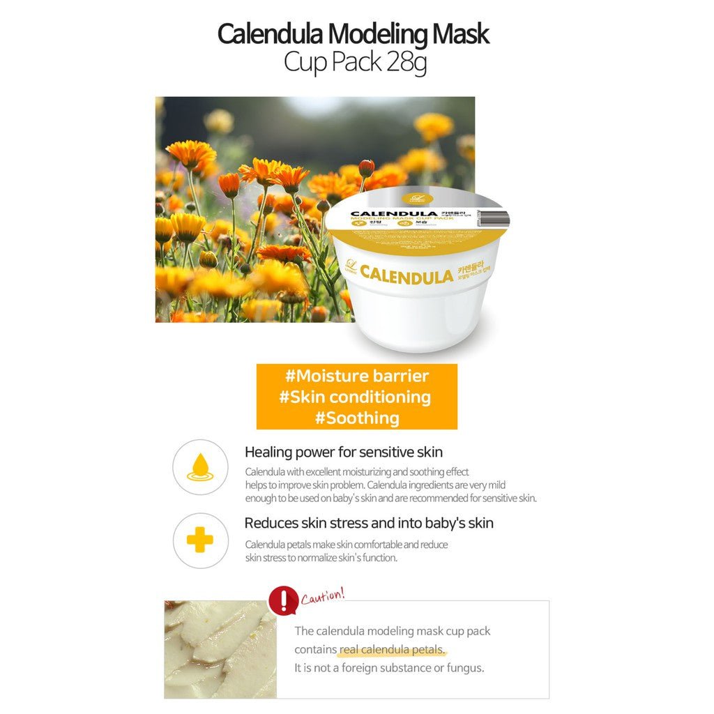 LINDSAY Calendula Modeling Mask Cup Pack 28g