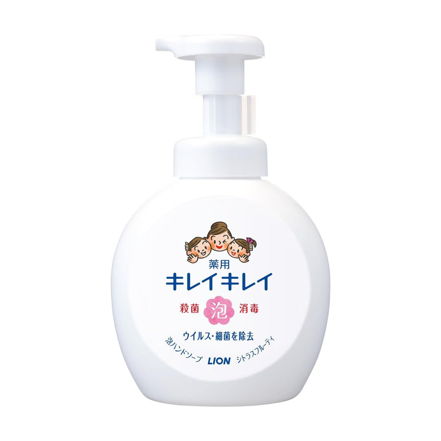 LION KireiKirei Medicated Foaming Hand Soap 250ml - Citrus FruityHealth & Beauty4903301176848