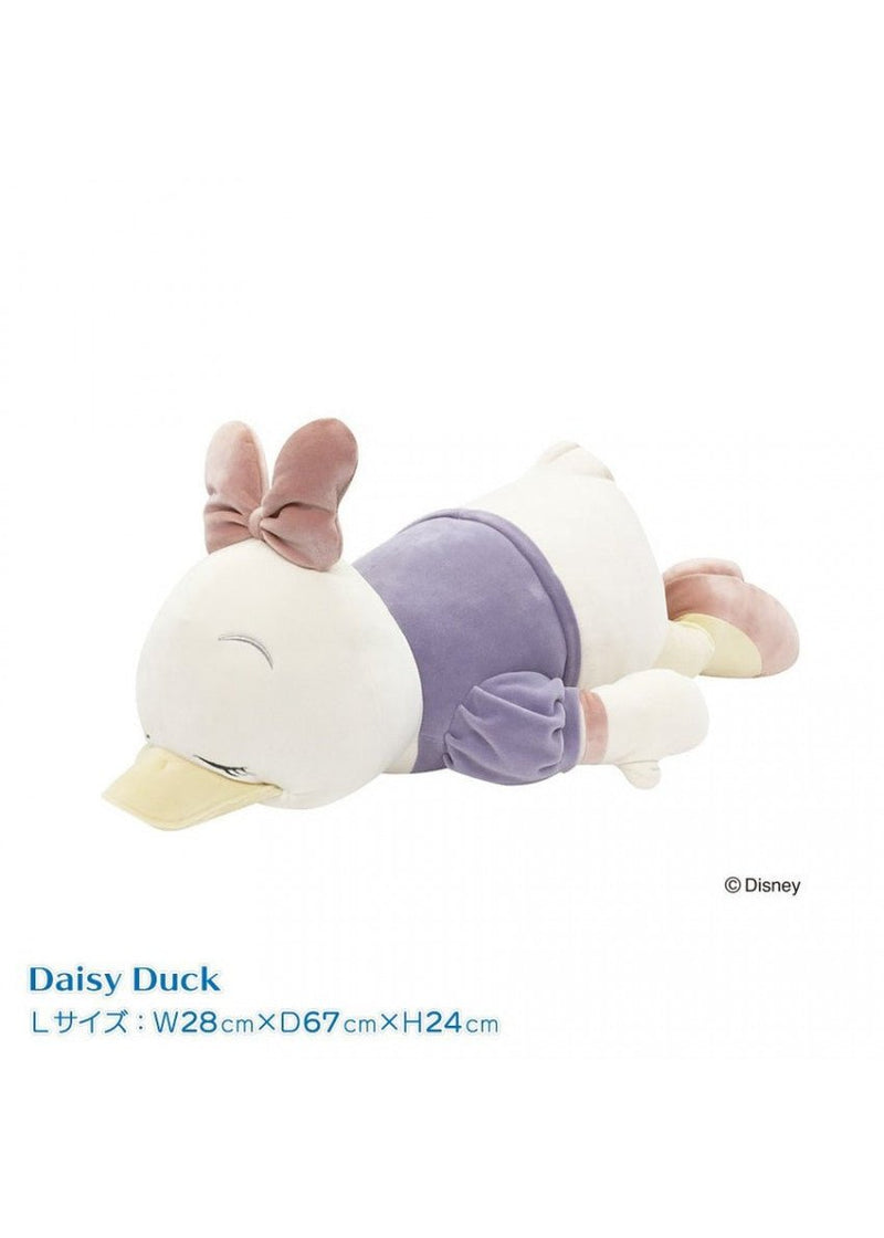 LIVHEART X Disney Kinokuniya Nemu Nemu Plush | Daisy Duck- LARGE