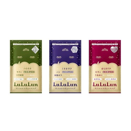 Lululun One Night For Mature Skin, Facial Sheet Mask - 1pcs- 3Types to choose