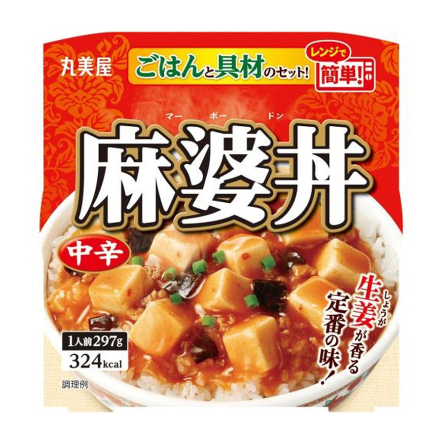 MARUMIYA Mapo Tofu Bowl with Rice Medium Spicy 297g