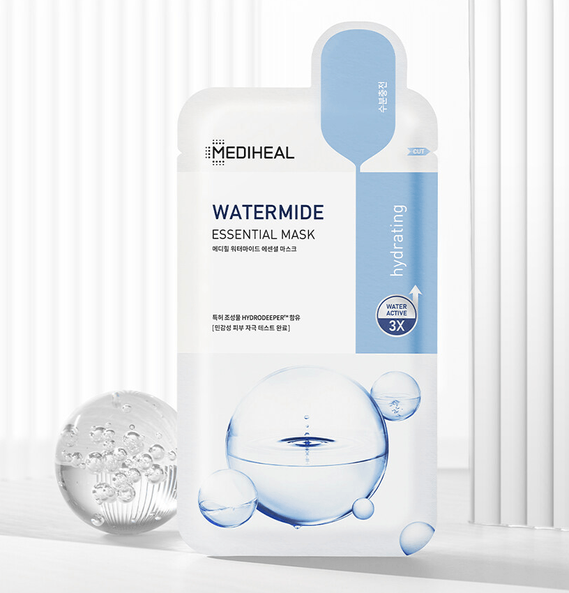 MEDIHEAL Watermide Essential Mask 24ml*10PcsHealth & Beauty