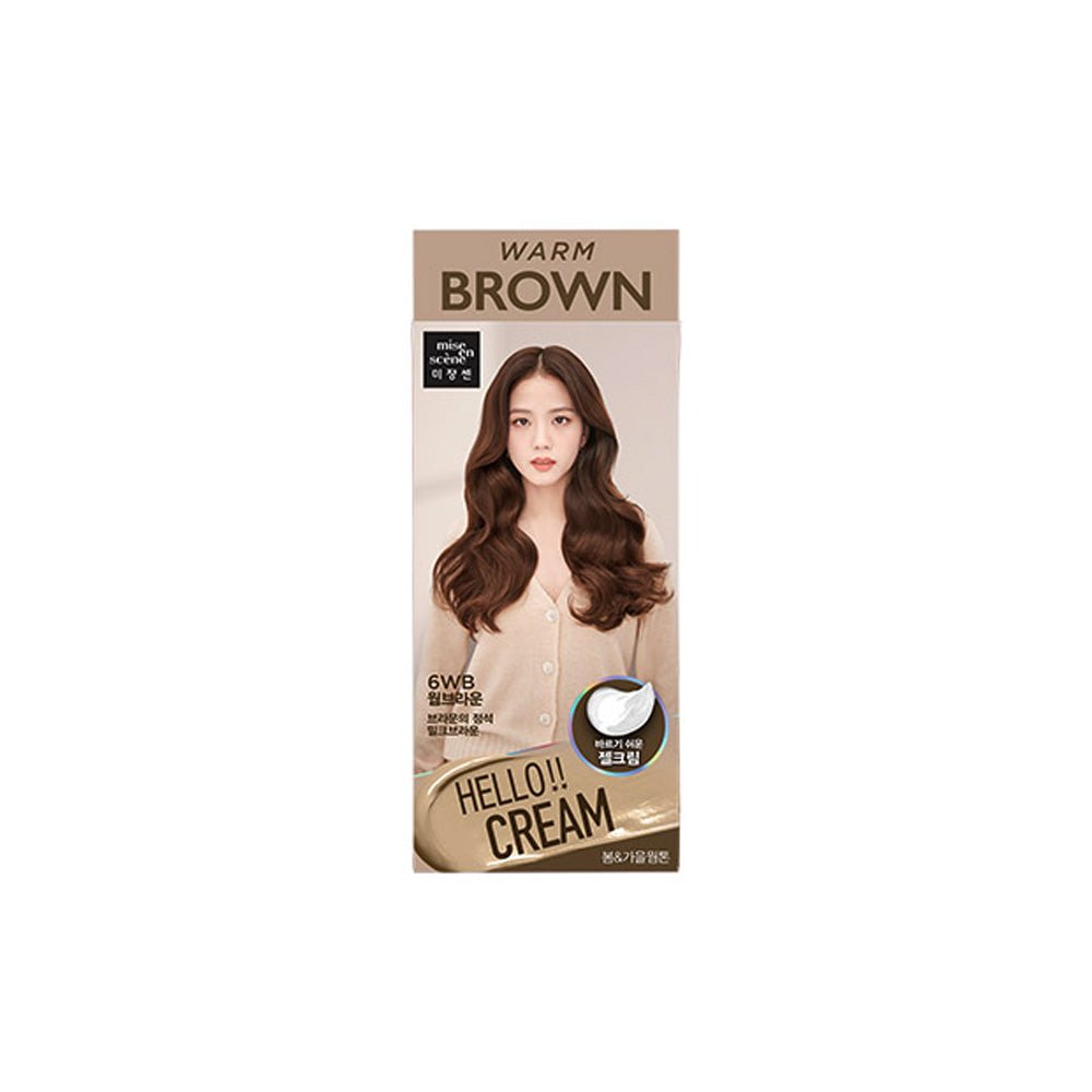 MISE EN SCENE Hello Cream Hair Color Series - 6 Types to choose