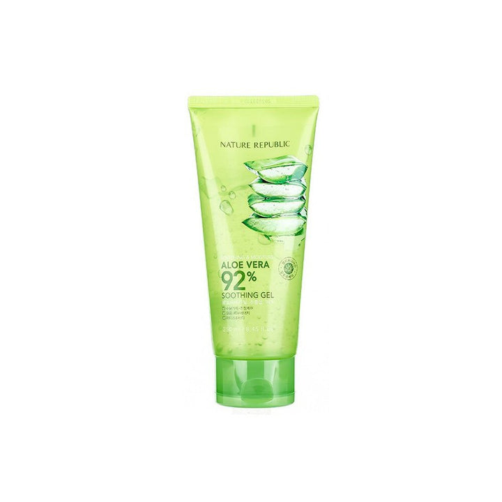 Nature Republic Soothing &amp; Moisture Aloe Vera 92% Soothing Gel Tube 250ml oceanbuy.ca markham toronto free ship USA asian korean skincare