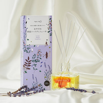 NIGHTY-NIGHT Reed Diffuser 120ml - Lavender Bergamot Orange SweetHome & Garden