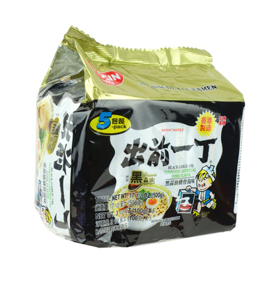 Nissin Instant Noodles - Black Garlic Oil Tonkotsu Flavour 5x100g - OCEANBUY.ca