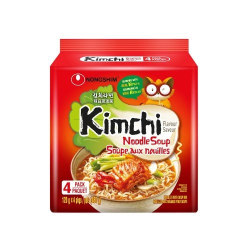 Nongshim Kimchi Ramyun Noodle Soup Family Pack 120g*4Pack