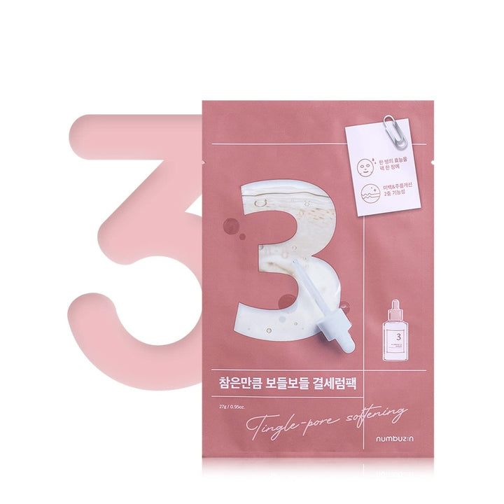 NUMBUZIN No.3 Tingle - Pore Softening Sheet Mask 4Pcs/Box Health & Beauty oceanbuy.ca markham toronto free ship USA asian korean skincare