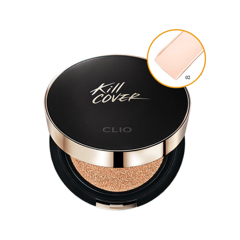 CLIO Kill Cover Fixer Cushion 15g*2 - 3 Color for Choose(With Refill Core) - OCEANBUY.ca