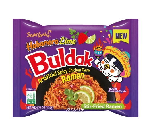 Samyang Hot Chicken Ramen Buldak Habanero Lime - OCEANBUY.ca