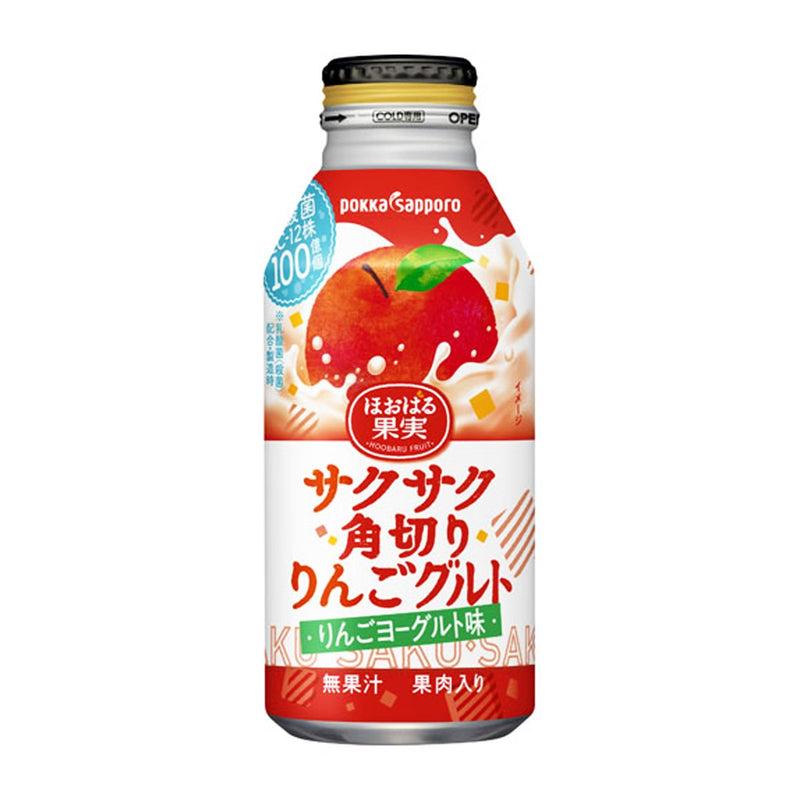 POKKA SAPPORO Apple Pulp Yogurt Drink 380ml - OCEANBUY.ca