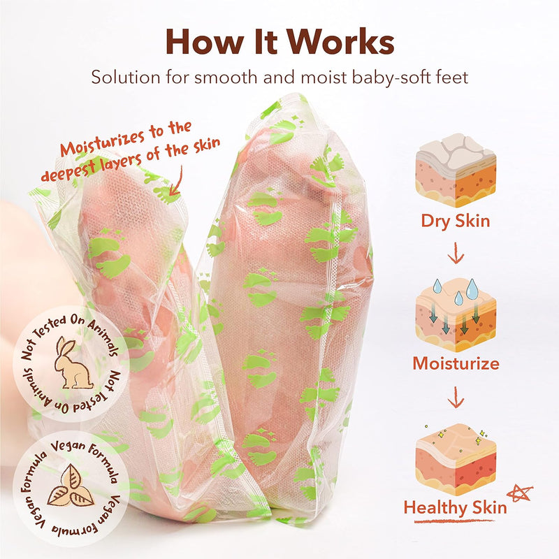 PUREDERM Exfoliating Foot Mask 1 Pair - OCEANBUY.ca
