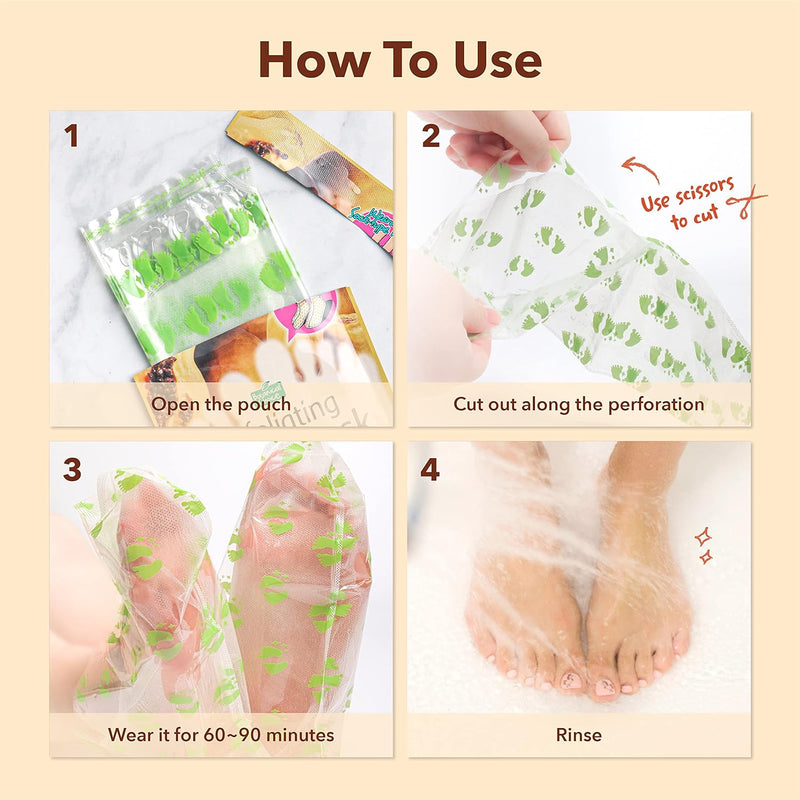 PUREDERM Exfoliating Foot Mask 1 Pair - OCEANBUY.ca
