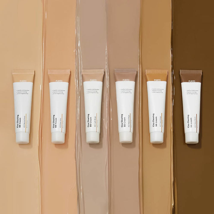 PURITO Cica Clearing BB Cream 30ml - 4 Colors to choose