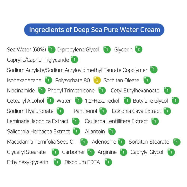 PURITO Deep Sea Pure Water Cream 50g
