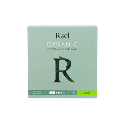 RAEL Organic Pure Cotton Cover Pad 12 Pcs - Large 190*500mm - OCEANBUY.ca