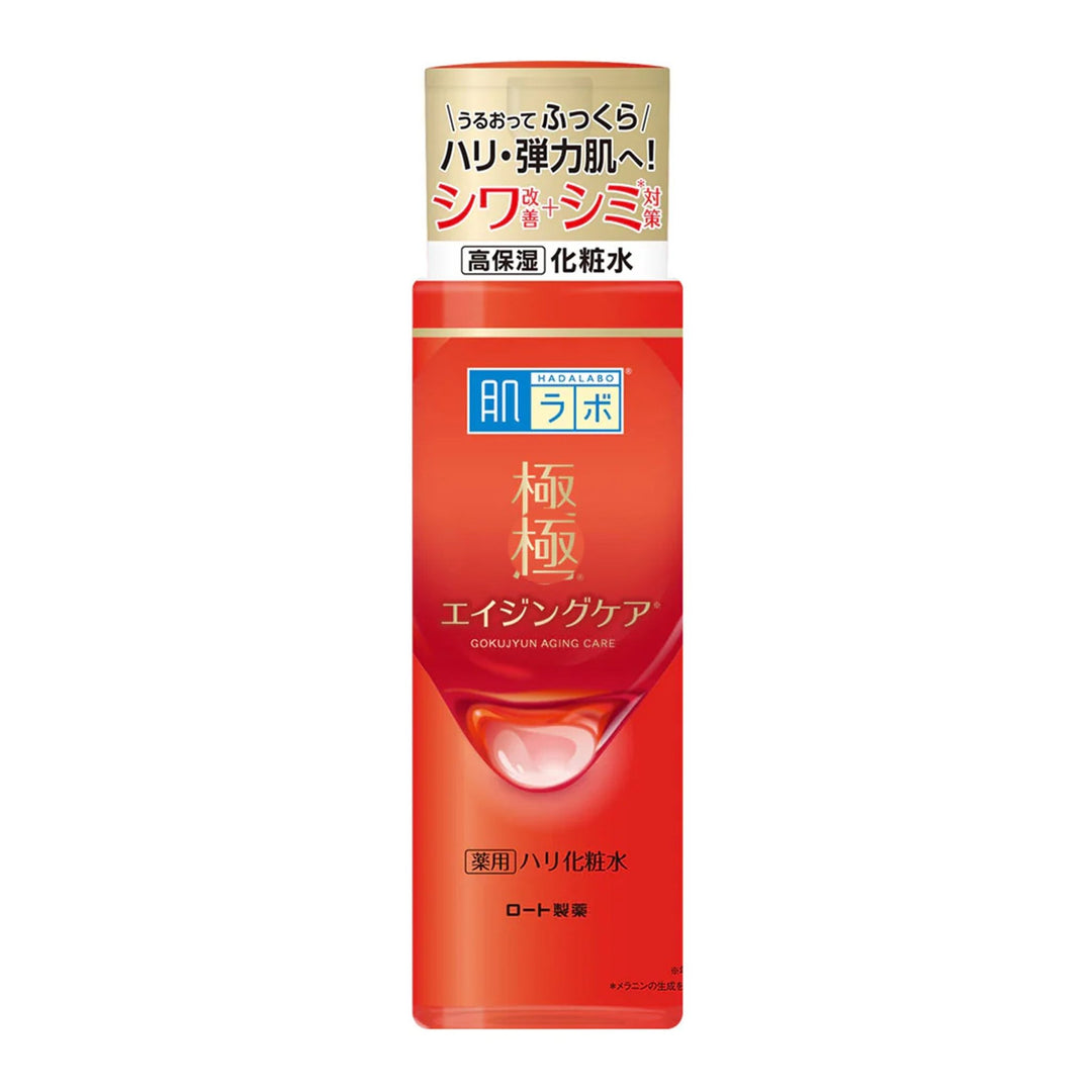 ROHTO HADALABO Gokujyun-α Moist Aging Care Toner 170ml - NEW PACKAGE