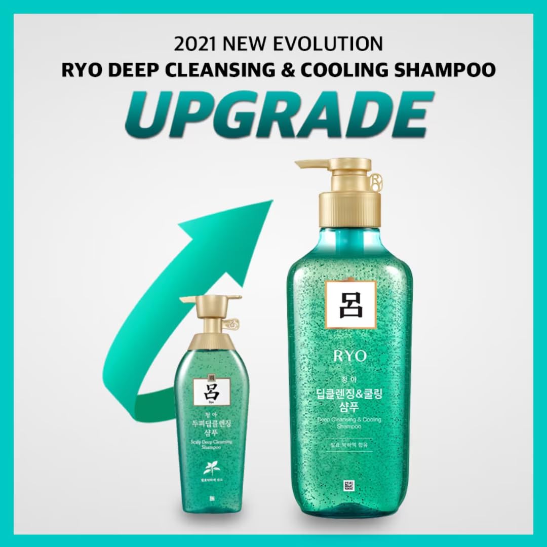 RYO Green Scalp Deep Cleansing Shampoo 550mlHair Care8809685740520