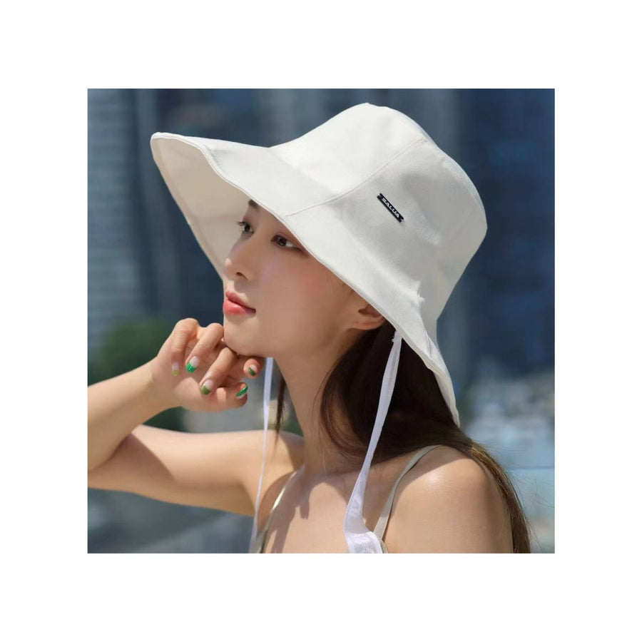 SALUA Tulip Series Sun Protection Hat - White
