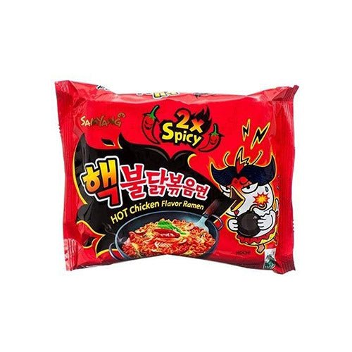 SAMYANG Hek Buldak Extra Spicy Roasted Chicken Ramen Nuclear Edition 5 Pack/Bag