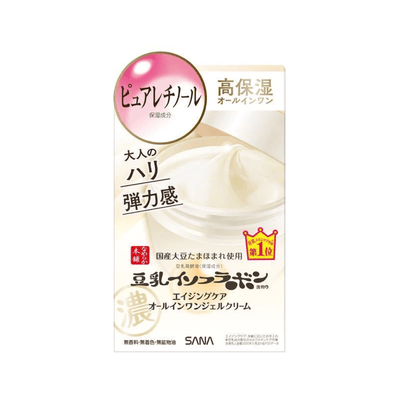 SANA Nameraka Honpo Isoflavone Wrinkle Gel Cream 100g - OCEANBUY.ca