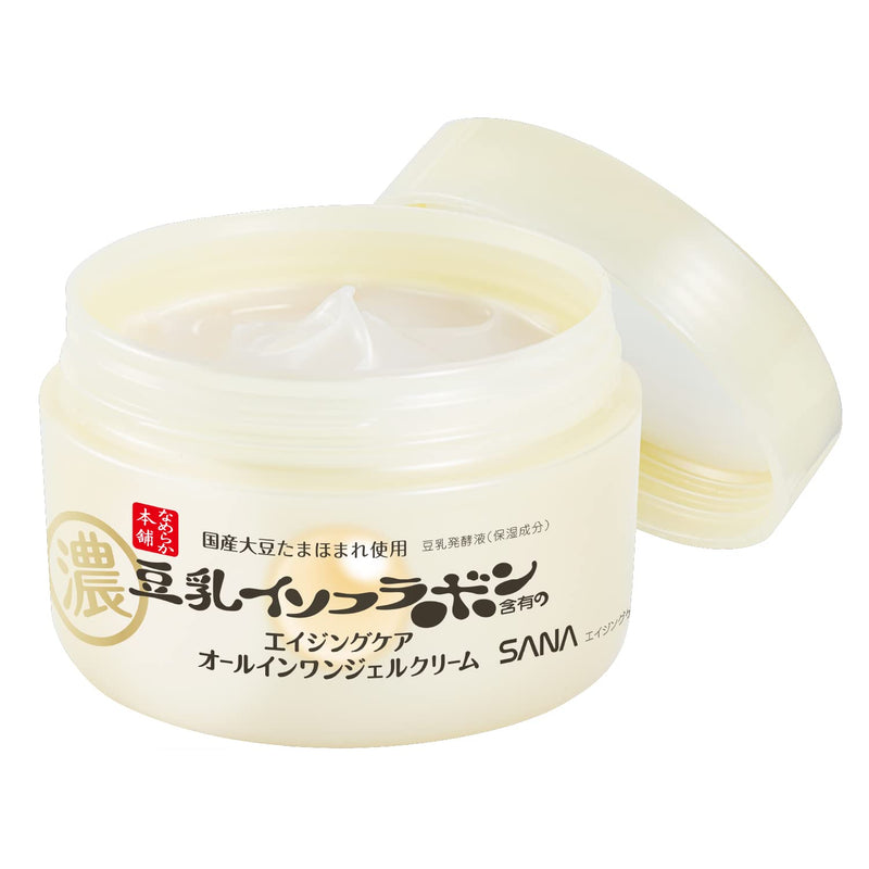 SANA Nameraka Honpo Isoflavone Wrinkle Gel Cream 100g - OCEANBUY.ca