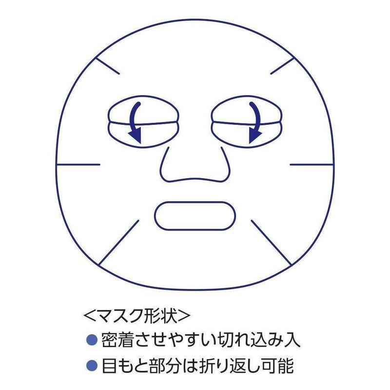 SHISEIDO Senka Perfect Silky Mask Intensive Moisture for Mouth and Eye Areas 28 Sheets - OCEANBUY.ca