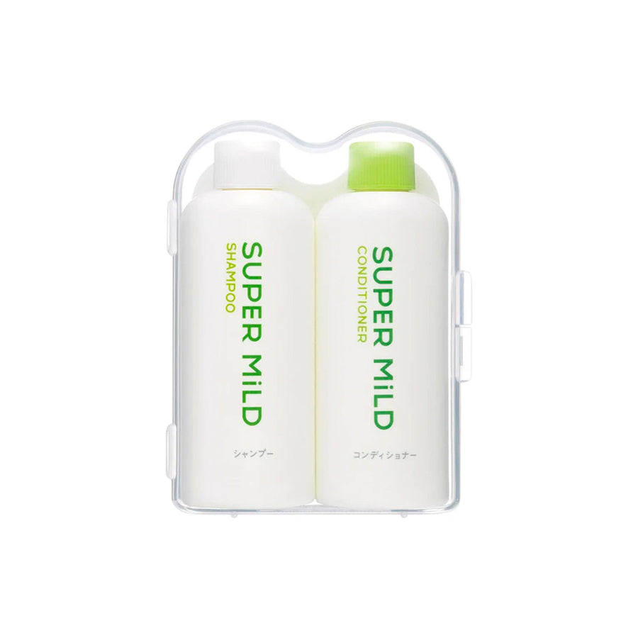 SHISEIDO SUPER MILD Shampoo & Conditioner Travel Set - 50MLHealth & Beauty