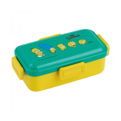 SKATER Antibacterial Soft and Fluffy Bento Box 530ml - The SimpsonsHome & Garden
