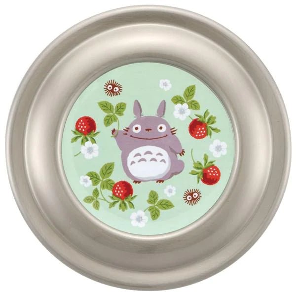 SKATER Cafe Bowl Stainless Steel Vacuum Insulation Food Jar 550ml - My Neighbor Totoro Raspberry
