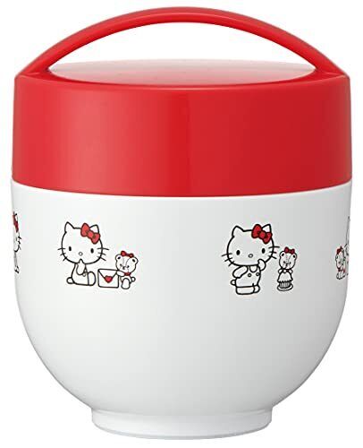 SKATER Hello Kitty & Tiny Chum Lunch Box Bowl Type Lunch Jar - 540ML