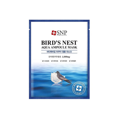 SNP Bird's Nest Aqua Ampoule Mask 10pcs