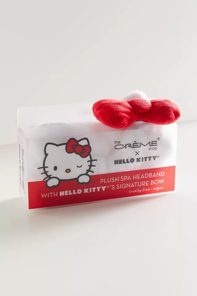 THE CREME SHOP x Hello Kitty© and Friends Plush Spa Headband Health & Beauty oceanbuy.ca markham toronto free ship USA asian korean skincare