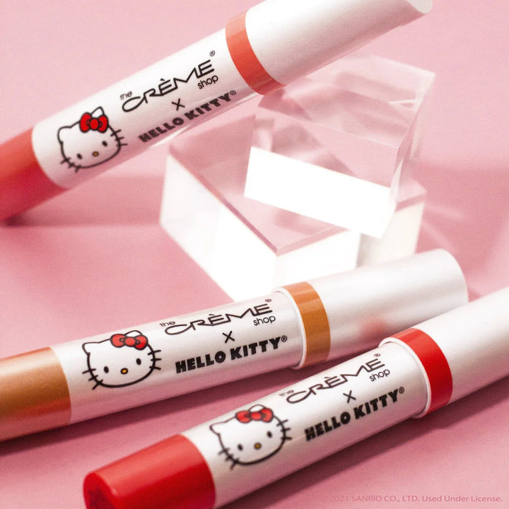 THE CREME SHOP x Hello Kitty© Hello Lippy Moisturizing Tinted Lip Balm - 3 Color for ChooseHealth & Beauty