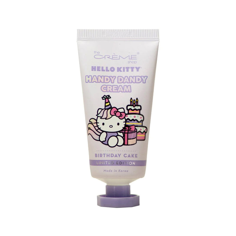 THE CREME SHOP x Hello Kitty Unicorn Handy Dandy Cream(Limited Edition) 50ml - Birthday Cake - OCEANBUY.ca