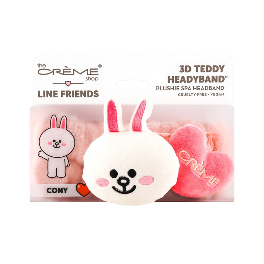 THE CREME SHOP x LINE FRIENDS 3D Teddy Headyband - ConyHealth & Beauty