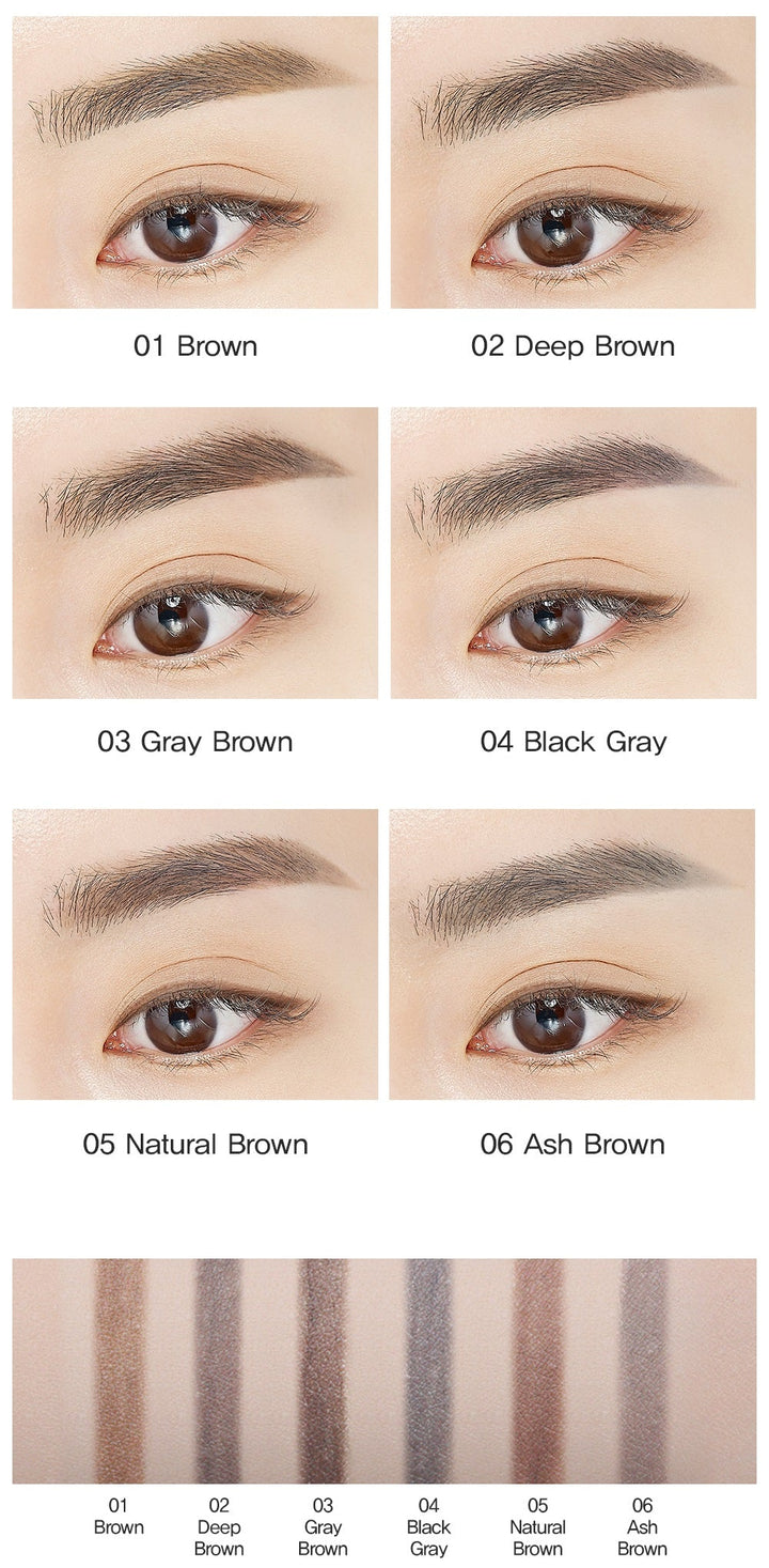 THE SAEM Saemmul Artlook Eyebrow 0.2g - 6 Color to choose