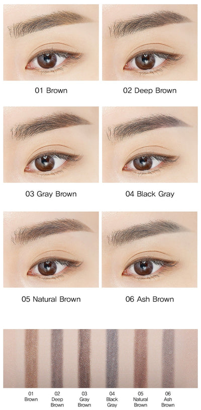 THE SAEM Saemmul Artlook Eyebrow 0.2g - 6 Color to choose - OCEANBUY.ca