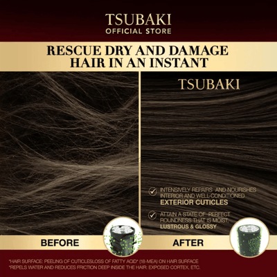 TSUBAKI Premium Moist & Repair Hair Shampoo & Conditioner Set Ver. 2023 490ml*2Health & Beauty