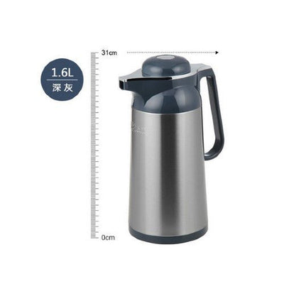 Water bottle Insulation Pot, Glass Liner Kettle, Home Office Thermos 1.6L Large